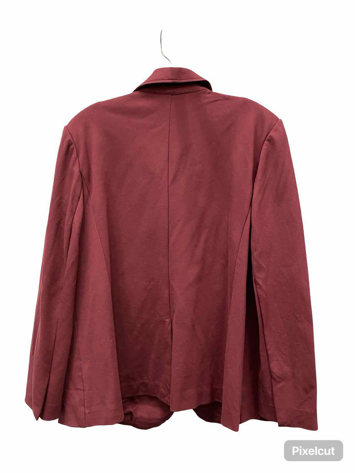 Lane Bryant Size 16 Maroon Jacket