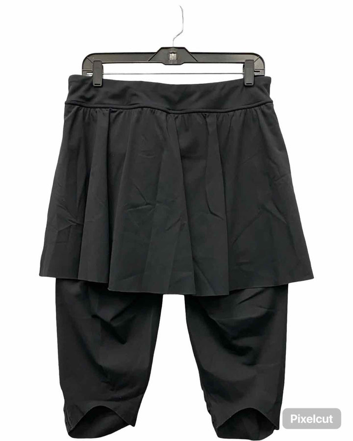 Spanx Size 1X Black Booty Boost Athletic Pants
