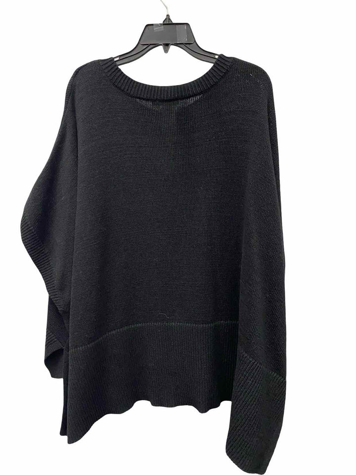 Chico's Size L/P Black Sweater