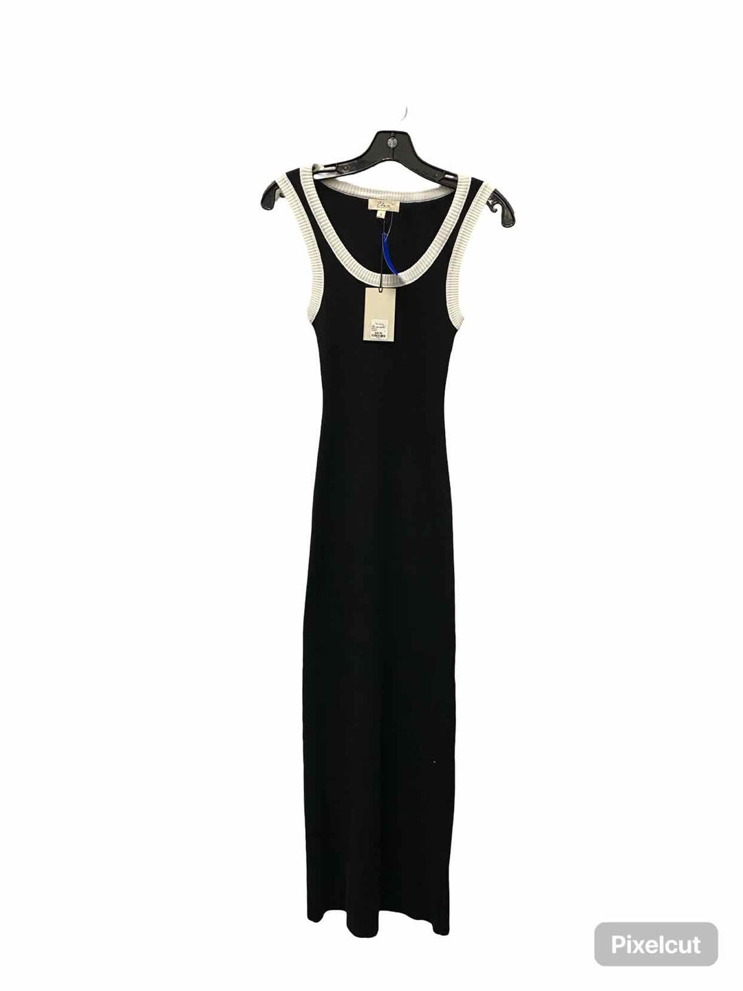 Elan Size S Black White 85% cotton Dress