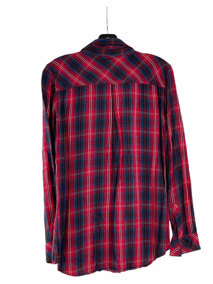 Rails Size M Red Plaid Long Sleeve Shirts