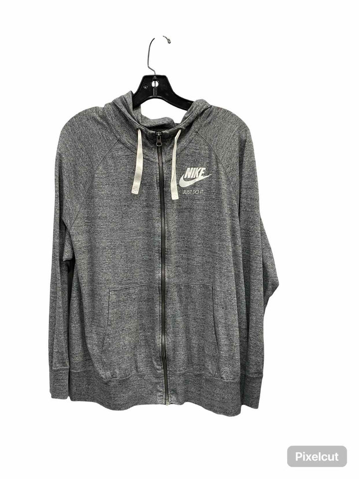Nike Size 2X Gray Sweatshirt