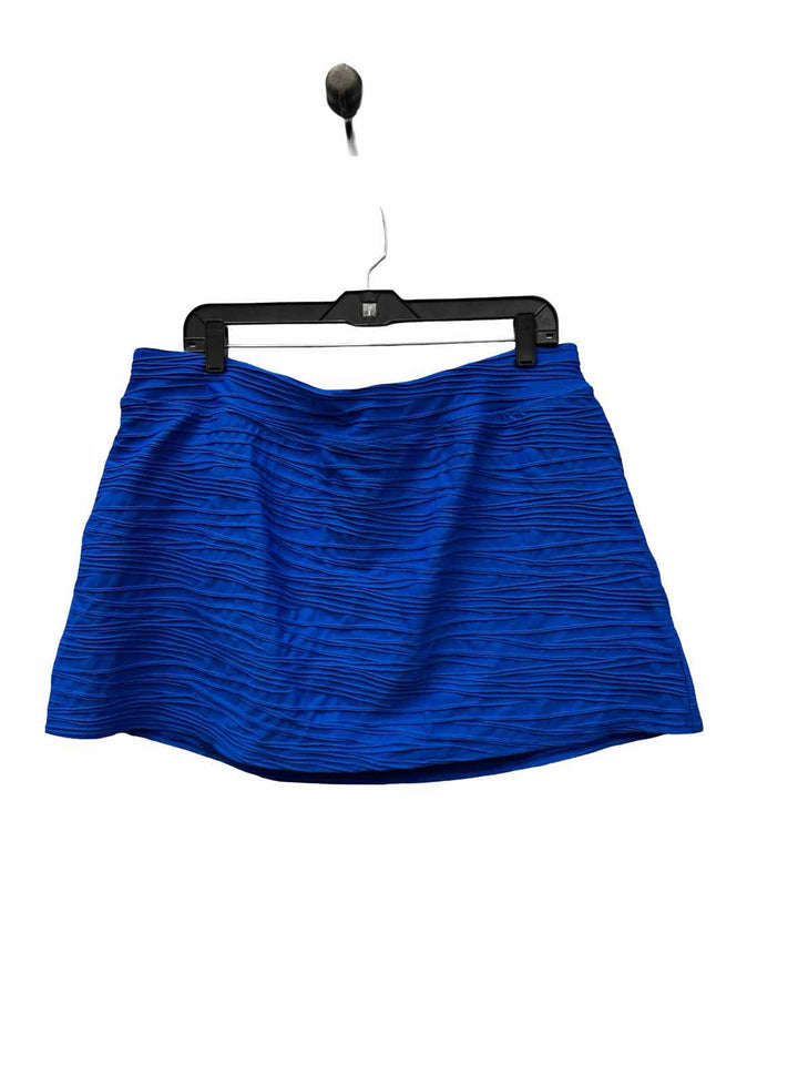 Lands End Size 18 Blue Swimsuit Bottom