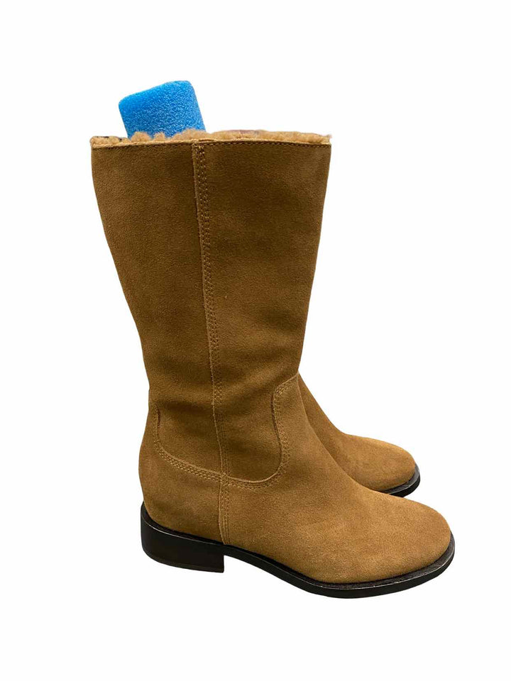 Dolce Vita Shoe Size 8 Chestnut NWT Kedra H2O Suede Boots(knee)