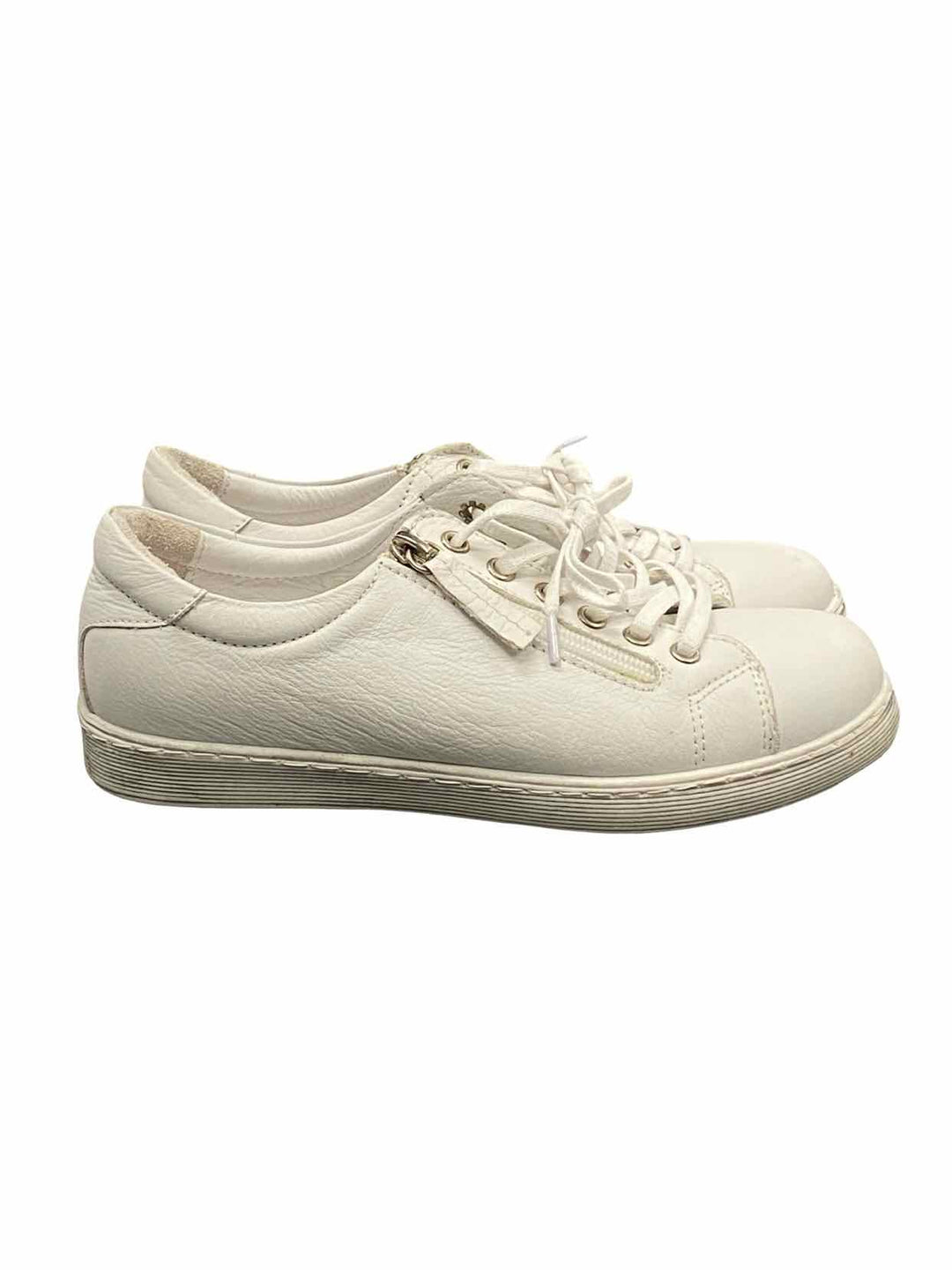Gelato Shoe Size 37 White Leather Sneakers