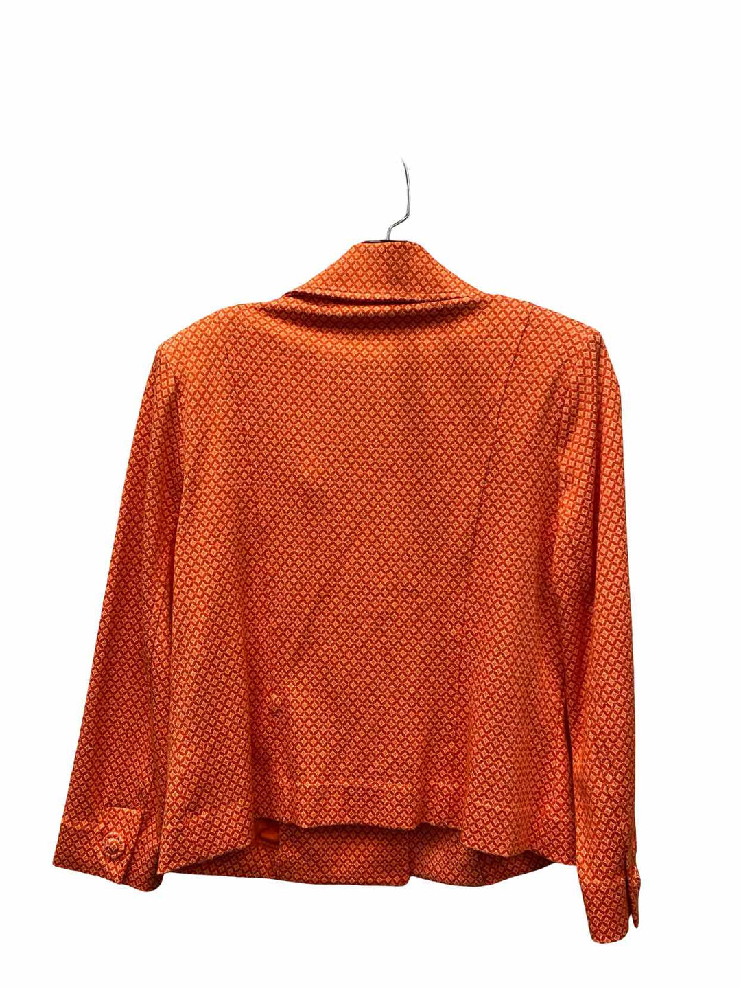 Cabi Size S Orange Print Jacket