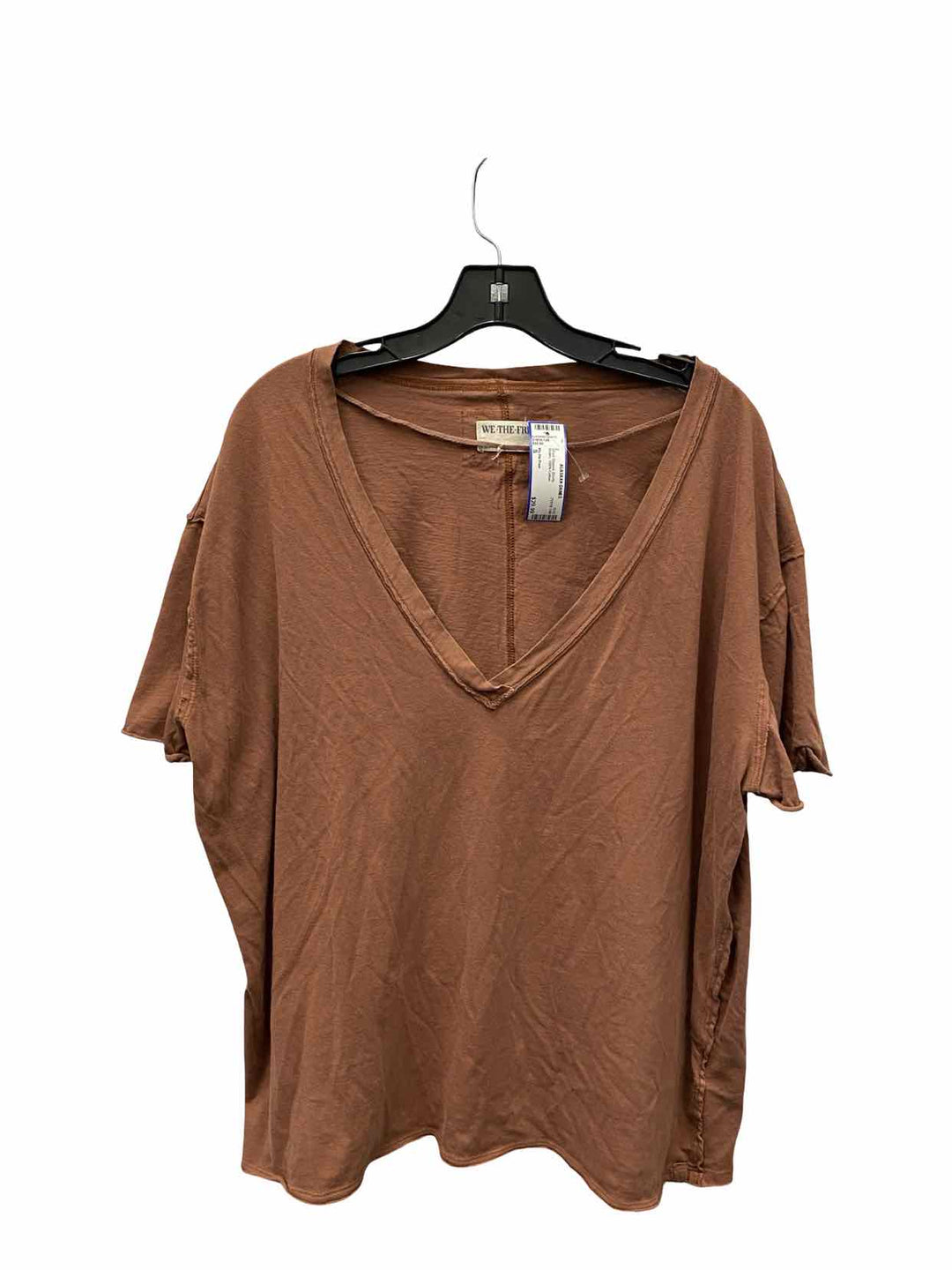 We the Free Size S Brown Short Sleeve Shirts