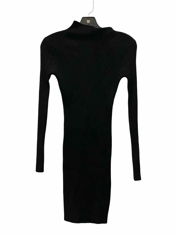 Lulus Size M Black Knit Dress