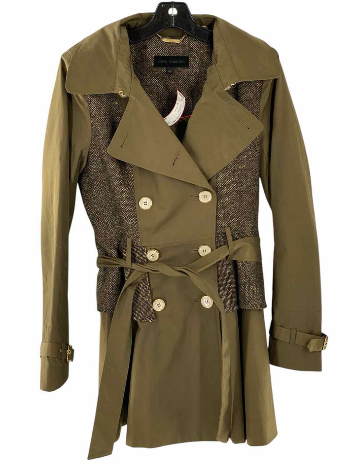 Steve Madden Size M Olive Green Coat(short)