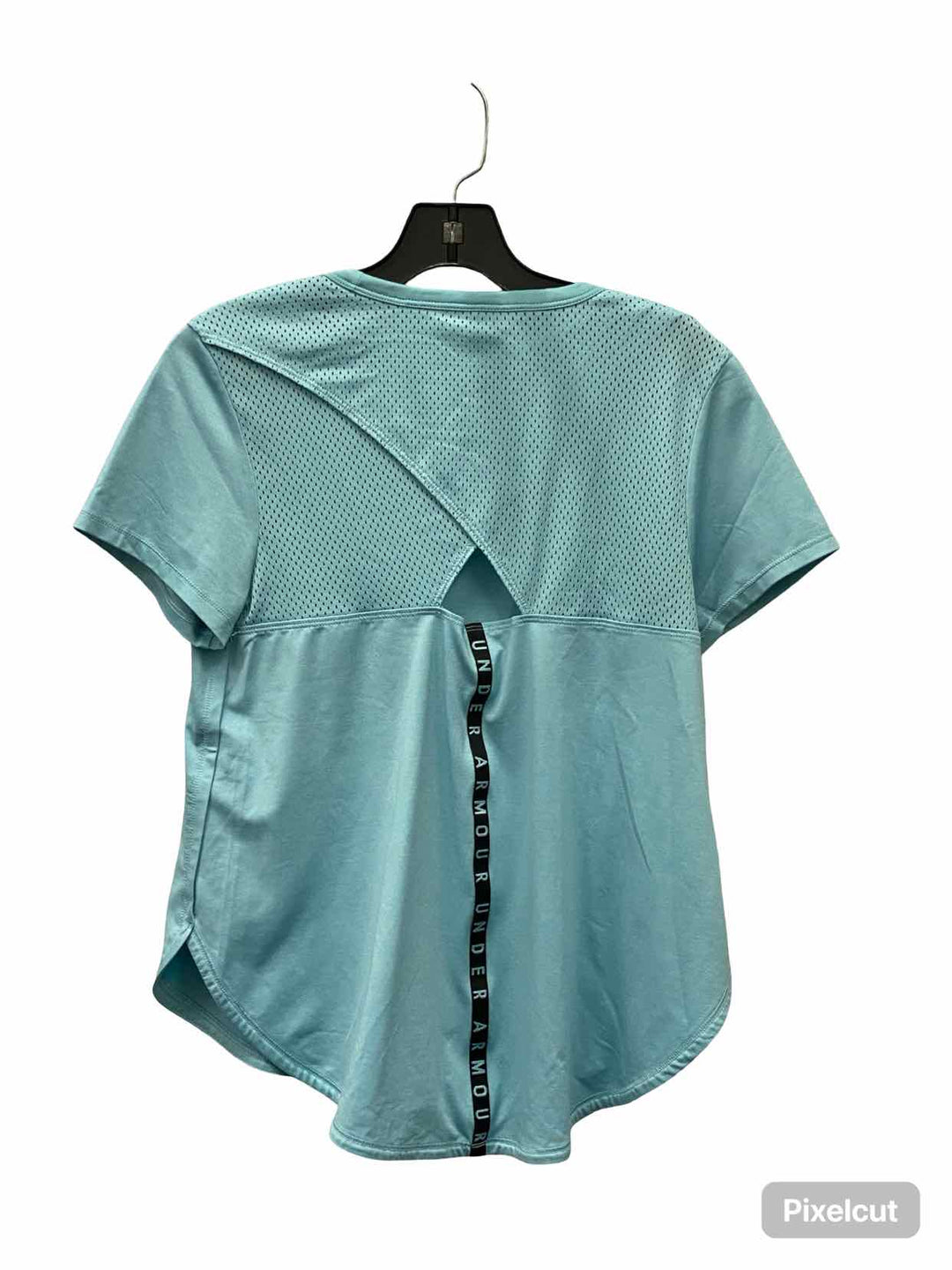 Under Armour Size M Blue Athletic Short Sleeve