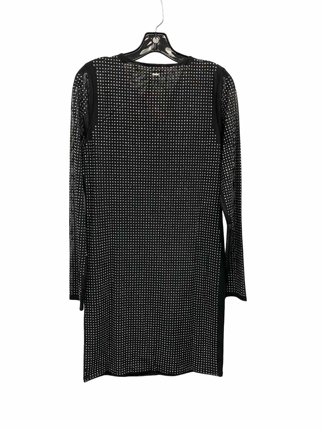 DKNY Jeans Size L Silver Gems Dress