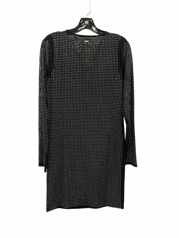 DKNY Jeans Size L Silver Gems Dress