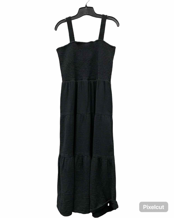 Quince Size XL Black 100% Organic Cotton Dress