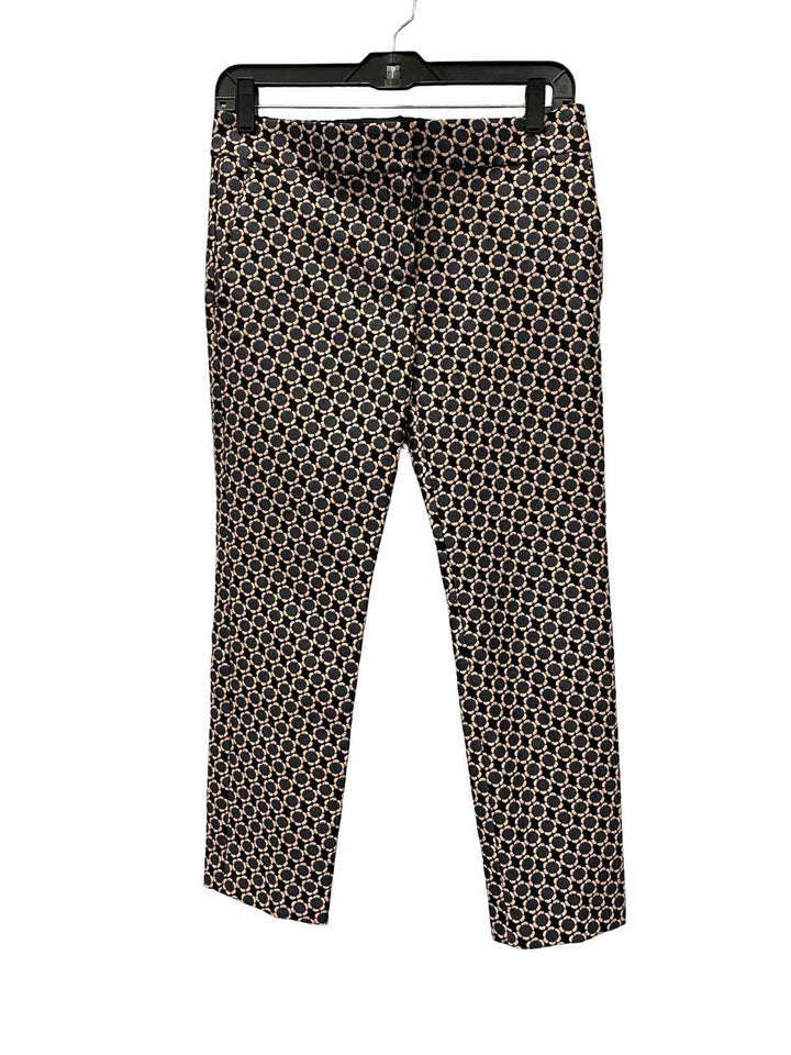Ann Taylor Size 2P Pink Black Floral Pants