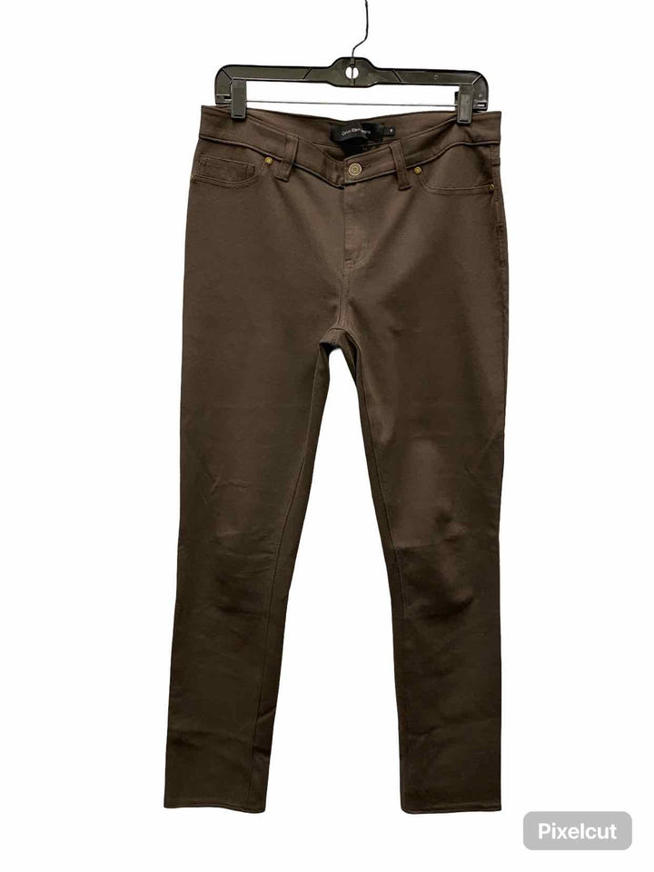 Calvin Klein Size 10 Brown Pants