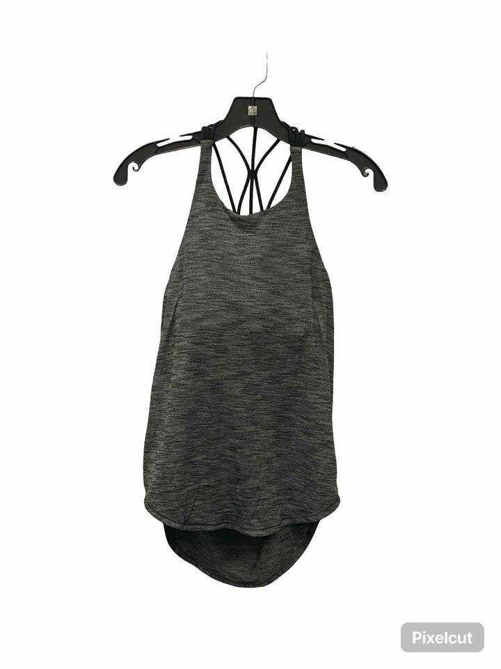 Lululemon Size 8 Gray Athletic Tank Top