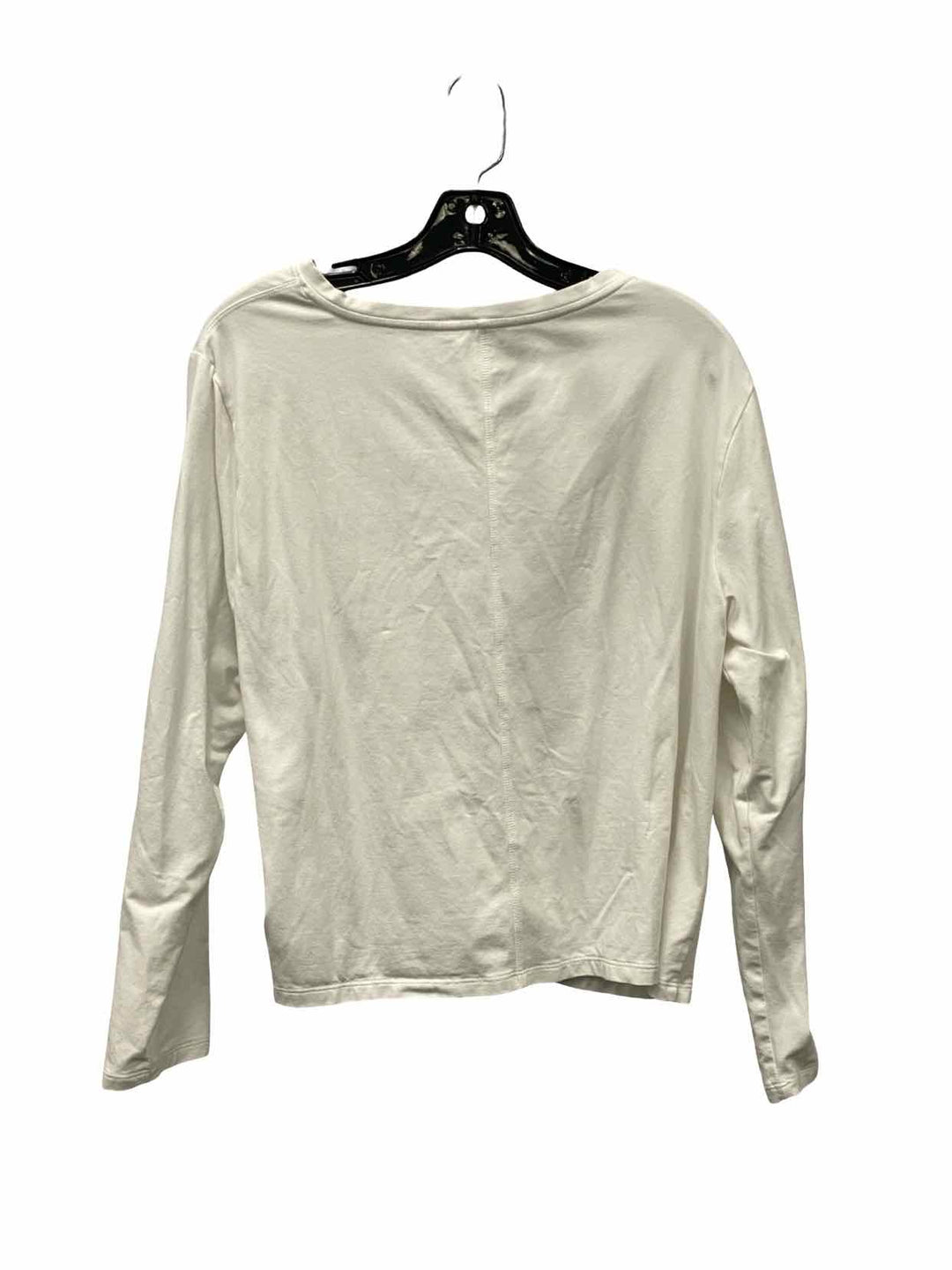 Athleta Size XL White Long Sleeve Shirts