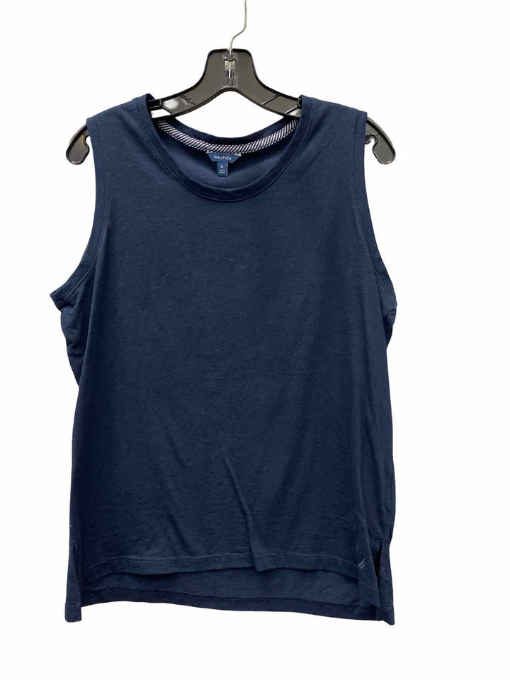 Nautica Size M Blue Tank Top