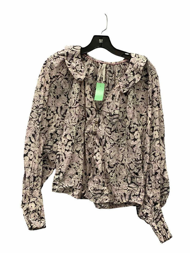 Anthropologie Size XS Multi-Color Print Long Sleeve Shirts