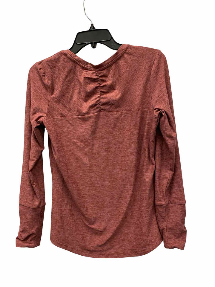Title Nine Size M Red Athletic Long Sleeve