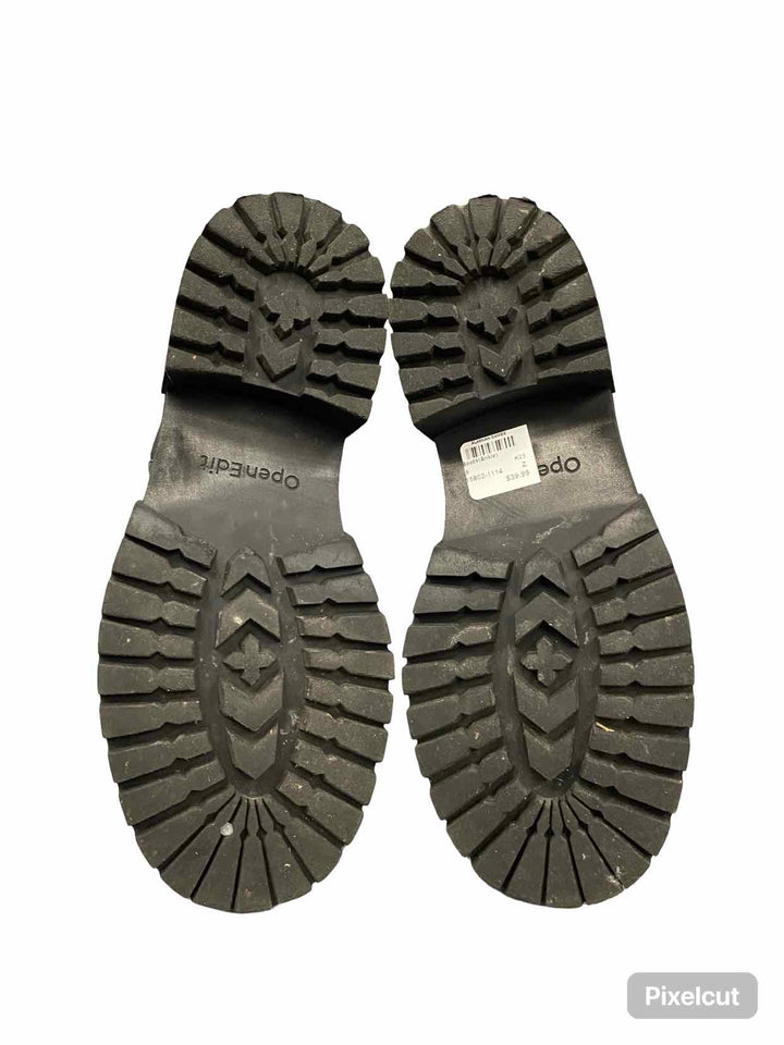 Open Edit Shoe Size 9 Grey Manmade Mya MG Sole Chelsea Boots Boots(Ankle)