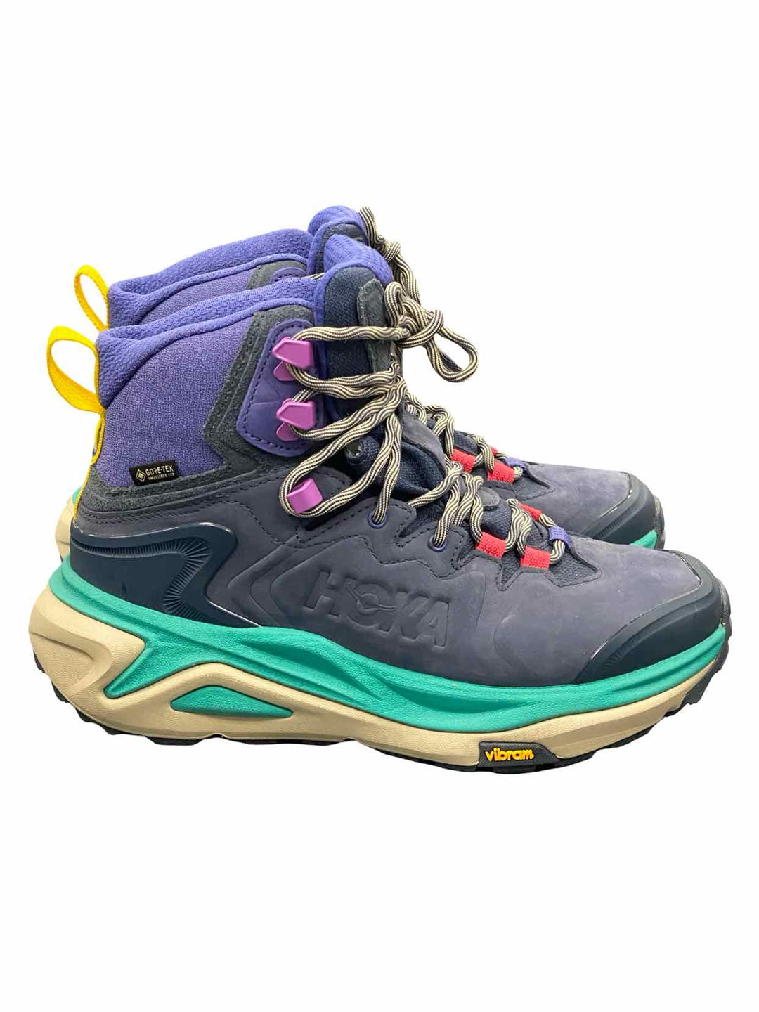 Hoka Shoe Size 7 Blue Purple Kaha 3 GORE-TEX Boots(Ankle)