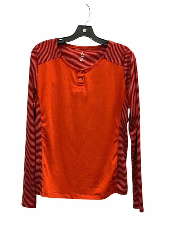 Isis Size L Red Athletic Long Sleeve