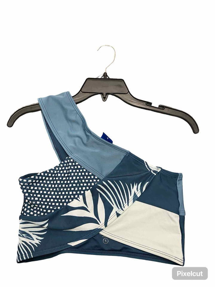 Nani Active Size S Teal Print Swimsuit Top