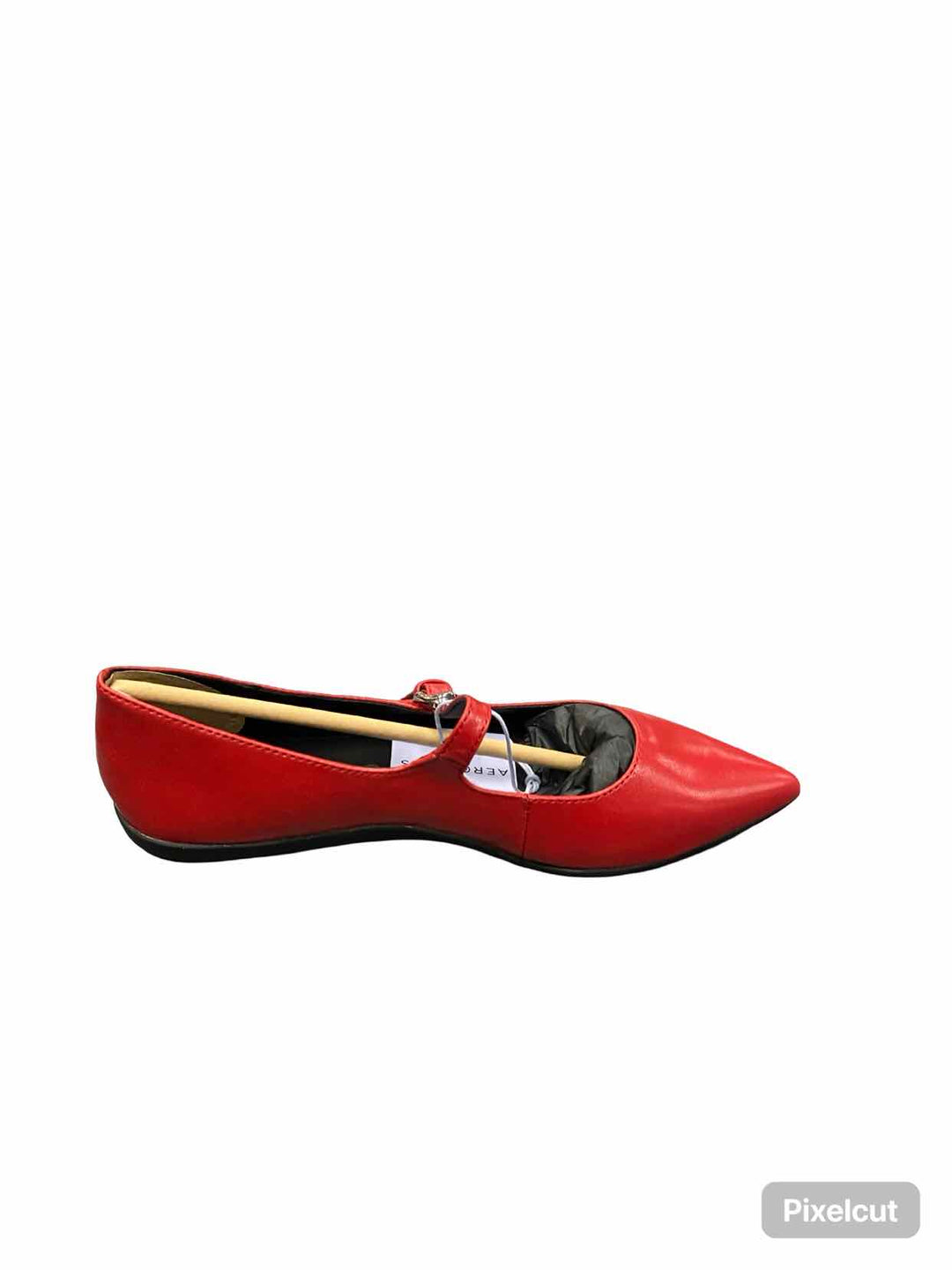 Aerosoles Shoe Size 6.5 Red Leather Diva Mary Jane NWT Flats