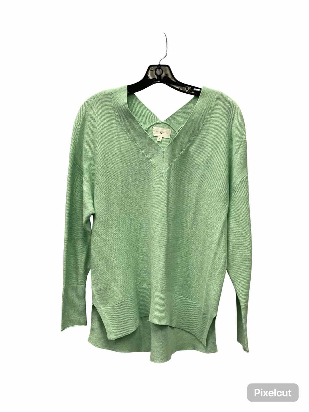 Lou & Gray Size S Green 100% cotton Sweater