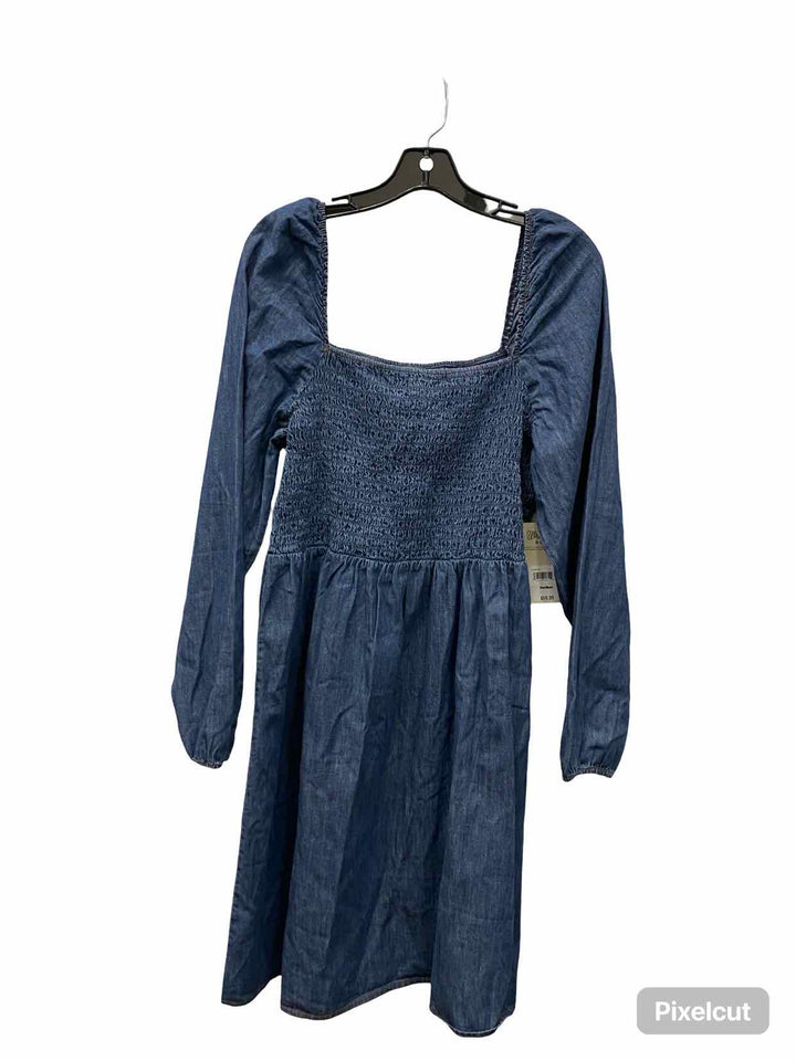 MadeWell Size L Blue Dress