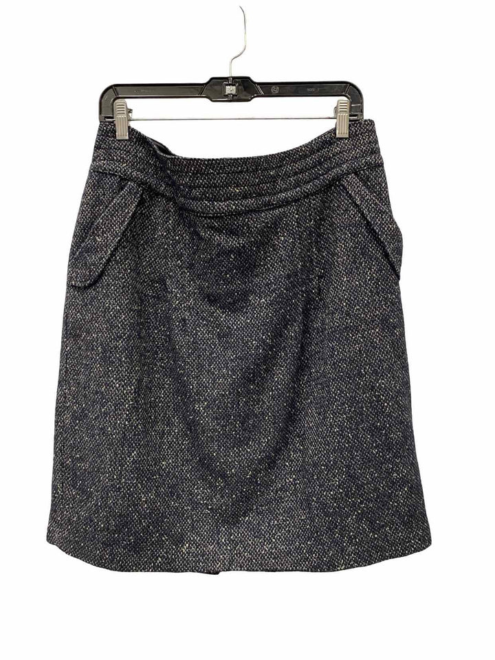 Cabi Size 16 Black White Tweed Skirt