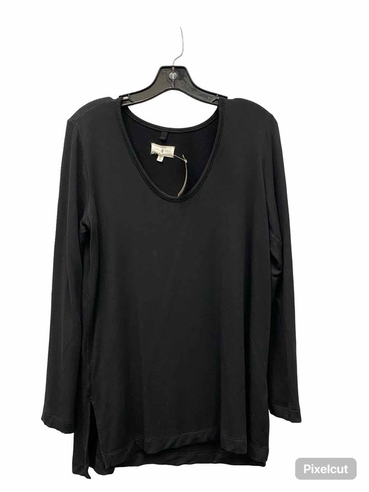 Lou & Gray Size S Black Long Sleeve Shirts