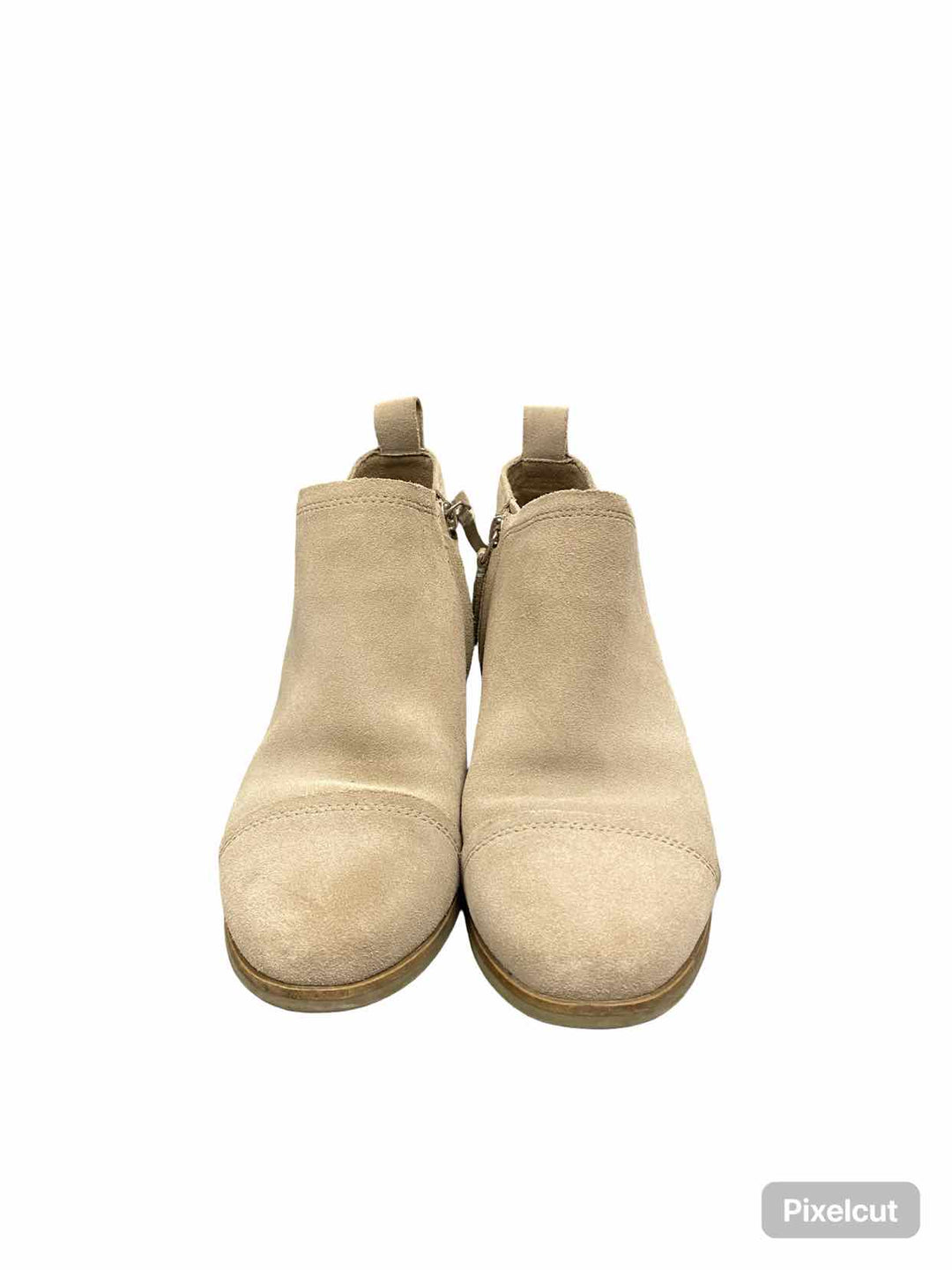 Toms Shoe Size 8 Beige Suede Reese Boots(Ankle)