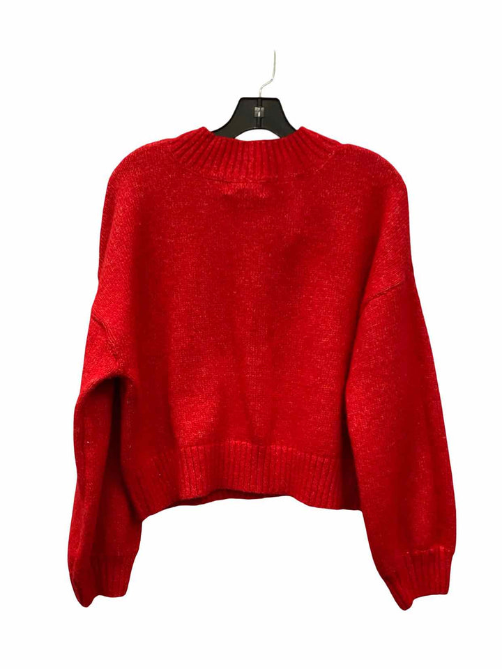 American Eagle Size M Red Sweater
