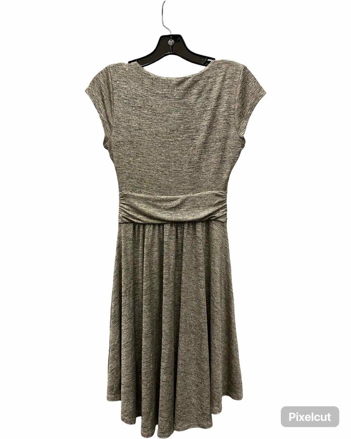 Maeve Size XS Silver Shiny Dress