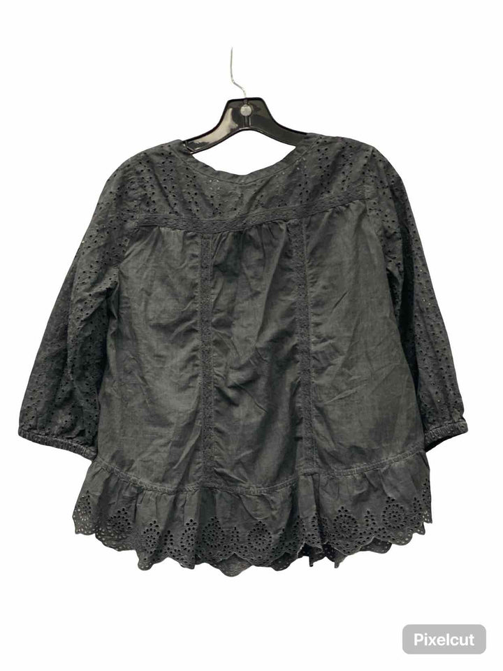 LOGO Size S Grey Long Sleeve Shirts
