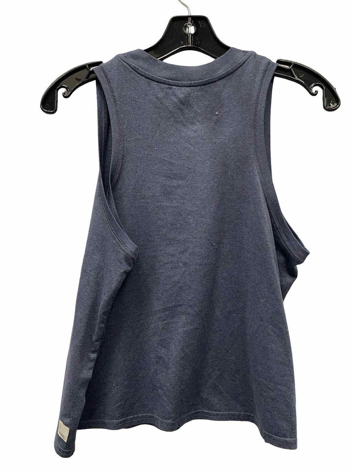 Vuori Size M Blue Athletic Tank Top
