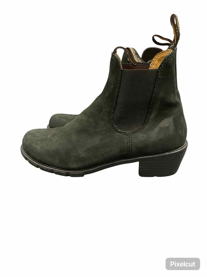 Blundstone Shoe Size 8 Black Suede Chelsea Boots(Ankle)