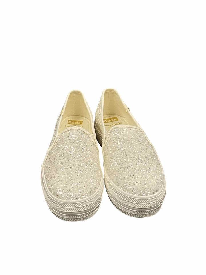 Keds Shoe Size 8 White Kate Spade NY Tripler Decker Sneakers