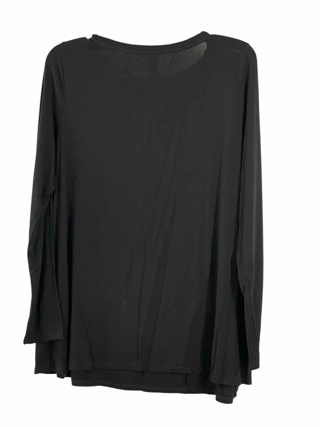 Marla Wynne Size M Black Long Sleeve Shirts