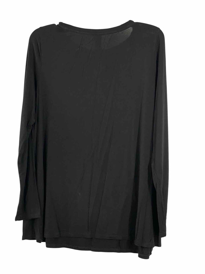 Marla Wynne Size M Black Long Sleeve Shirts