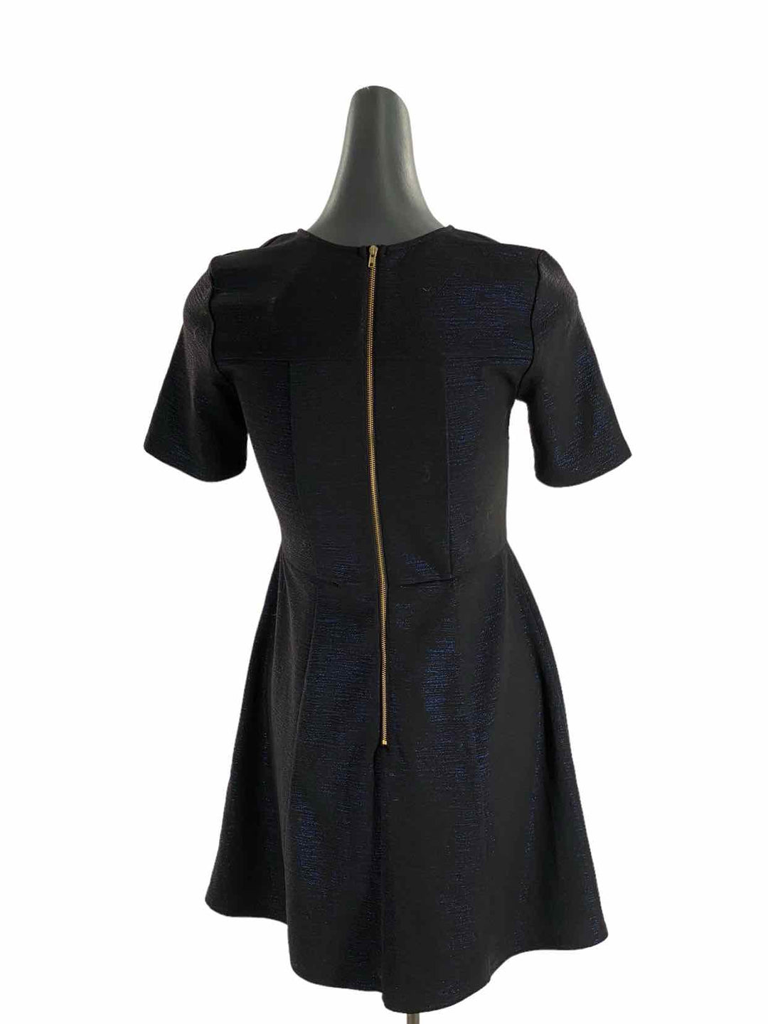 AQUA Size S Black Blue Dress