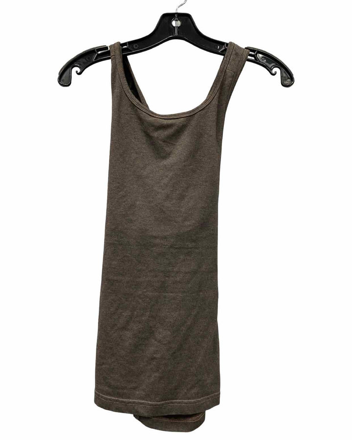 Hard Tail Forever Size M Brown Athletic Tank Top