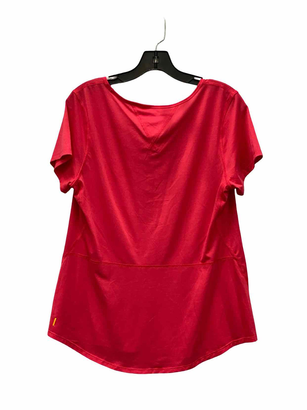 Lucy Size L Pink Athletic Short Sleeve