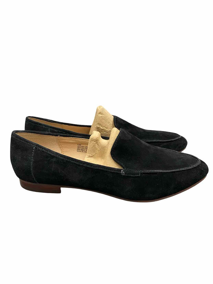 J Jill Shoe Size 8.5 Black Leather Loafers
