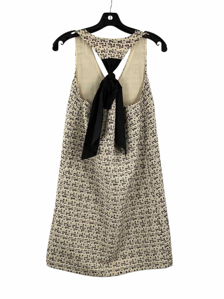 Sunday in Brooklyn Size XS White Black Print Dress