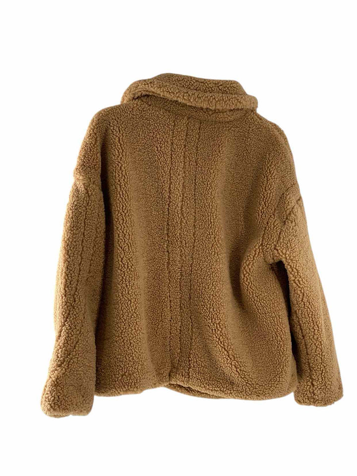 Esqualo Size 6 Beige Sherpa Coat(short)