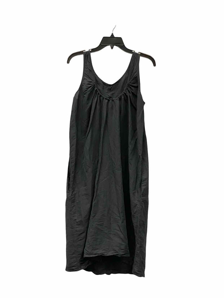 COS Size M Black Cotton & Linen blend Dress