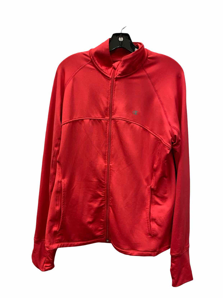 Champion Size XL Pink Athletic Jacket